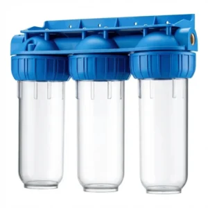 Meilleure Station de Filtration d'Eau Triple 3/4 Pouce Maroc