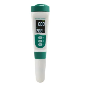 Testeur d'Eau Numérique 5-en-1 Rechargeable – pH, TDS, EC, Salinité & Température Maroc